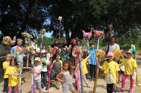 Camp Wildcraft is one of the best art and nature summer day camps for kids in L.A. Meet them at the L.A. Camp Fair Sunday, April 4 in Calabasas. 
