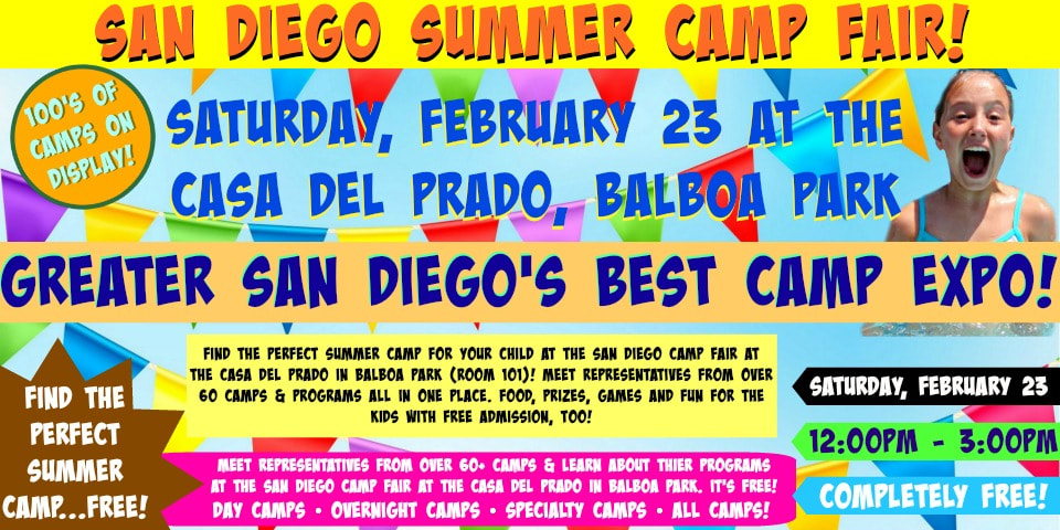 San Diego Camp Fair banner