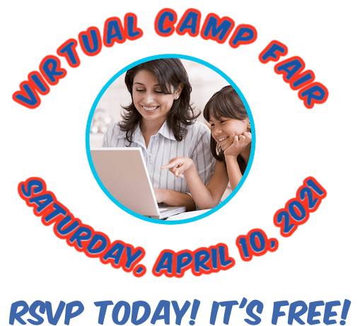 virtual camp fair graphic