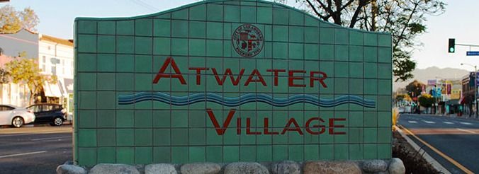 Atwater Village community sign