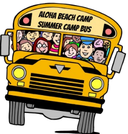 Aloha Beach Camp summer day camp bus