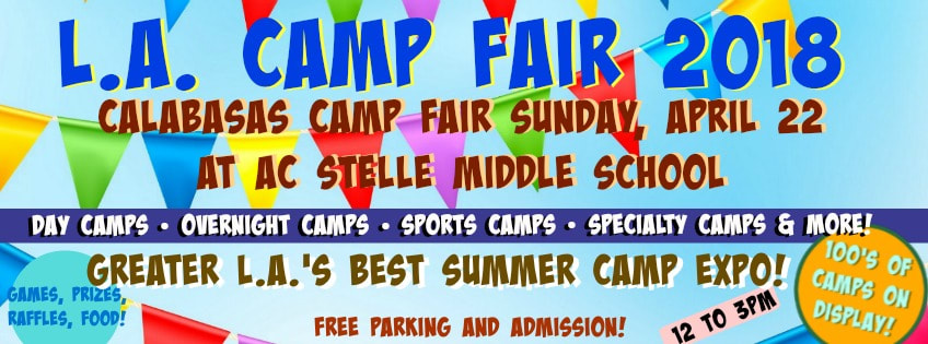 A. C. Stelle Middle School Calabasas Camp Fair banner