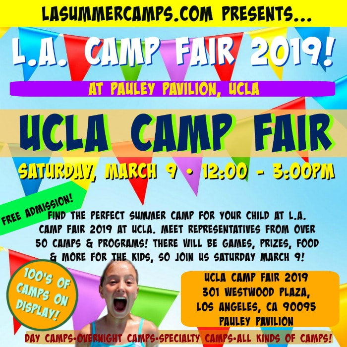 L.A. Camp Fair 2019 promotional image.