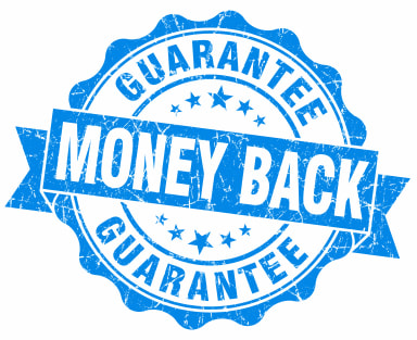 Aloha Beach Camp's 100% Money Back Guarantee logo