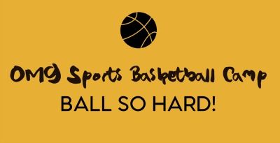 OMG Sports Basketball camp logo