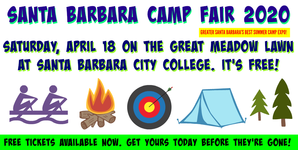 Santa Barbara Summer Camp Fair promotional photo.