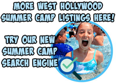 Happy girl enjoying her summer camp experience in West Hollywood